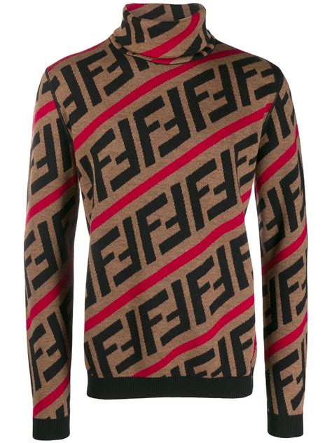 fendi motif jumper|fendi jumpers men.